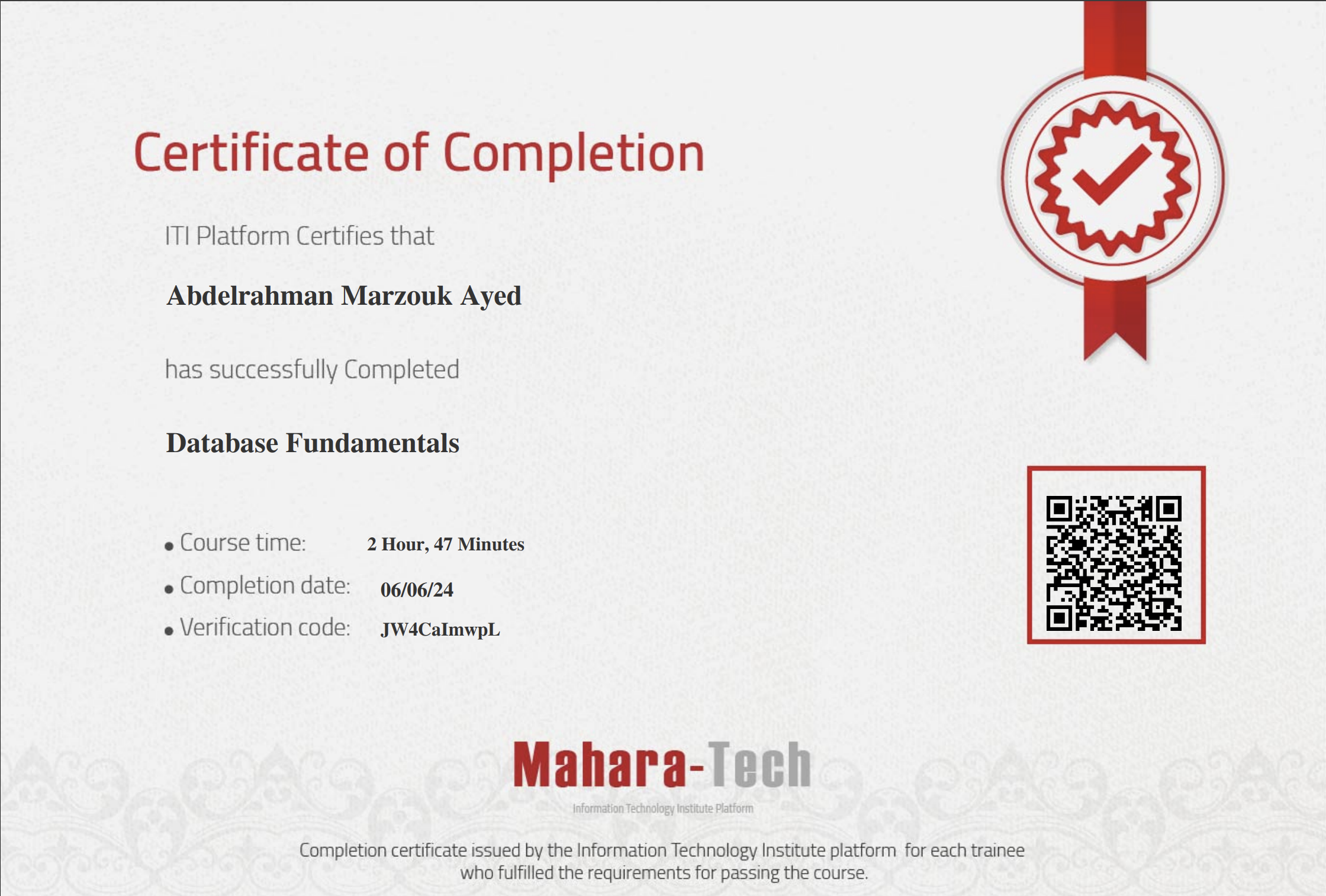 Introduction to Databases