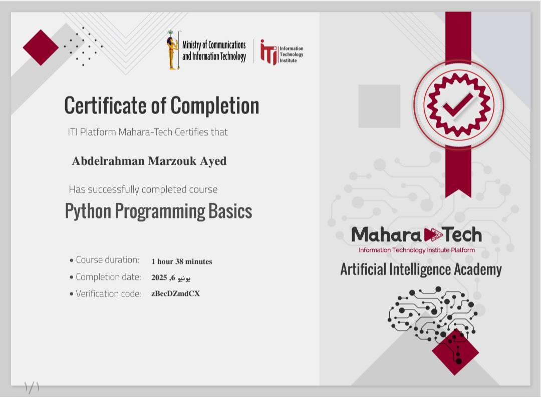 Python Programming Basic